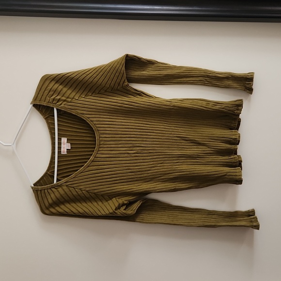Knox Rose Ribbed Long Sleeve - Picture 1 of 3